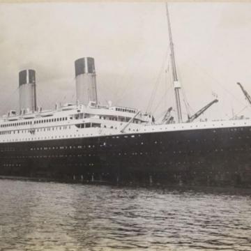 Rare Titanic Photo Depicts Final Days History