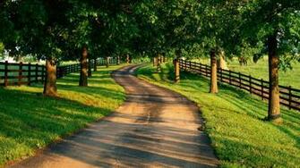 Ranch Path HD Desktop Wallpaper Modern No