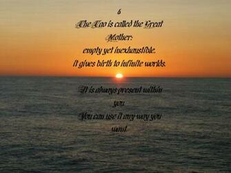 Tao Te Ching Wallpaper