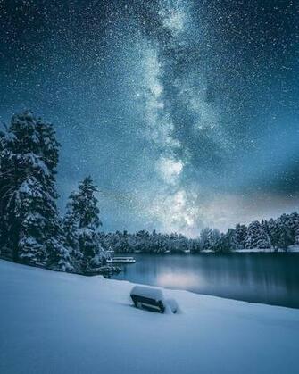 Starry Night Bolu Turkey Photography By Cuma Evik