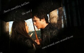 Damon And Elena Wallpaper The Vampire Diaries Tv Show