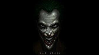 Dc Comics The Joker Fan Art Black Background Wallpaper