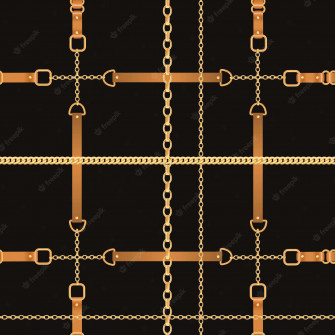 Time To Shine With A Gold Chain Wallpaper