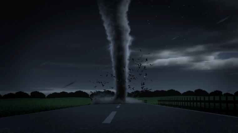 Free Download Tornado Simulation Animated By Denysalmaral [894x894] For Your Desktop Mobile