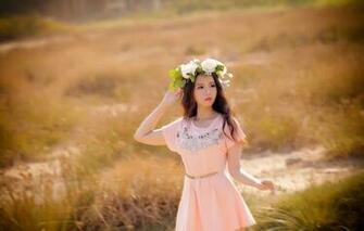 Wallpaper Girl Asian Background Girls