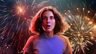 Millie Bobby Brown As Eleven Stranger Things Poster 4k