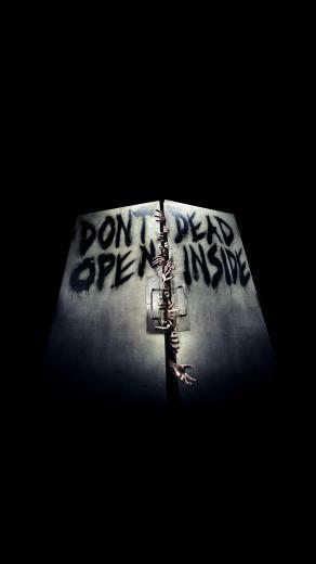 Walking Dead Door iPhone 3wallpaper Parallax Les Wallpaper