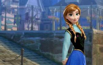 Anna Frozen Wallpaper Cartoon