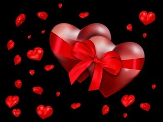 Valentine Day Hearts Wallpaper Beautiful