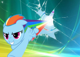Rainbow Dash Desktop By Ttd33x