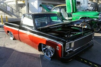 Chevrolet C10 Pickup Truck Lowrider Wallpaper HD