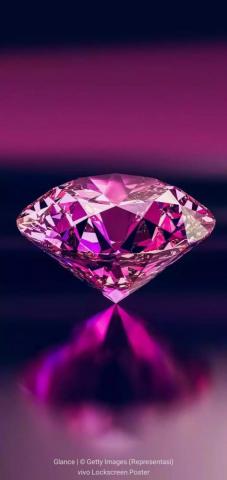 Miguel Angel On Piedras Preciosas Pink Diamond Wallpaper