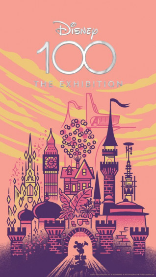 Bring The Art Of Disney100 Exhibition Wherever You Go With