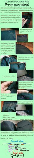 French Seam Tutorial By Octopusapocalypse