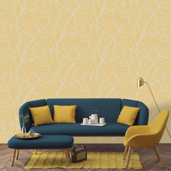 Innocence Yellow Wallpaper Superfresco Easy