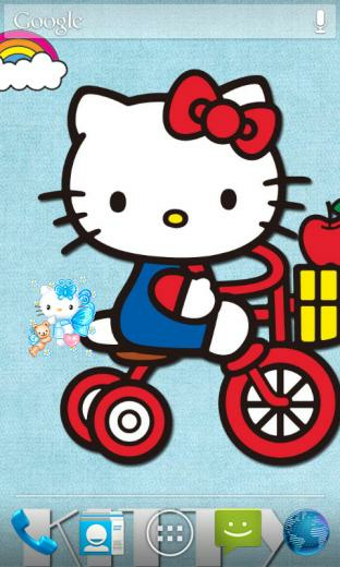 Hello Kitty Live Wallpaper Screenshot