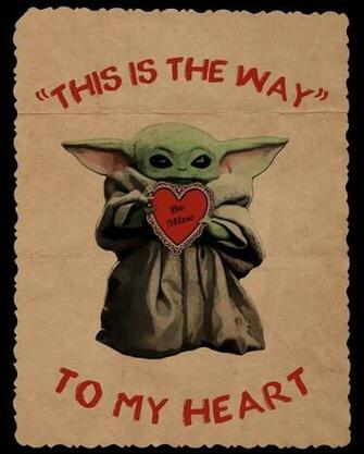 I Made A Baby Yoda Valentine Card In Star Wars Nerd