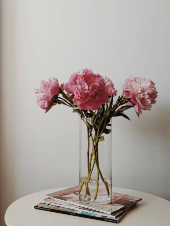 Pink Flowers Aesthetic Wallpaper