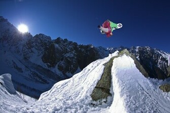 Snowboarding Wallpaper Mctwist On Rock