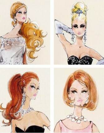 Lust For Living Fashion Friday Vintage Barbie Mode