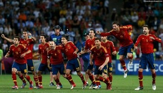 Spain National Football Team Final Celebration Euro HD Desktop