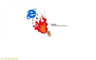 Firefox Vs Internet Explorer Wallpaper The