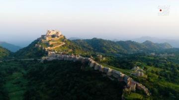 Kumbhalgarh Fort With The Second Largest Wall Of Km Just After