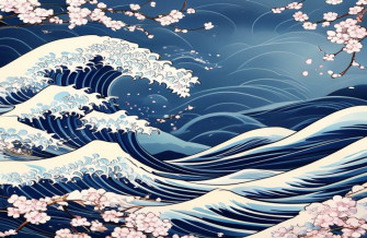 Japanese Wave Wallpaper