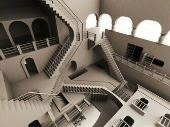 Mc Escher Wallpaper