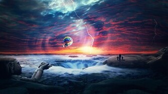 Heaven Cool Nature Sunset Wallpaper New HD