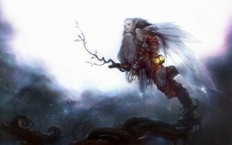 Fantasy Art Fairies Wide HD Wallpaper Res