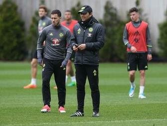 Antonio Conte Urges Eden Hazard And Alvaro Morata To Show Their