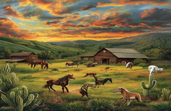 Country Western Wallpaper