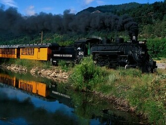 Wallpaper Trains