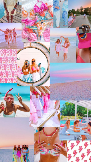 Kaiyadaisy Preppy Style Summer Wallpaper