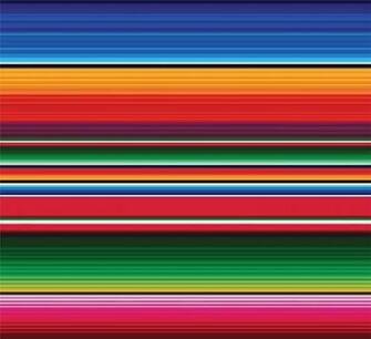 Image Gallery Serape Pattern In Mexican Colors