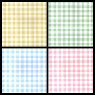 Green Gingham Wallpaper
