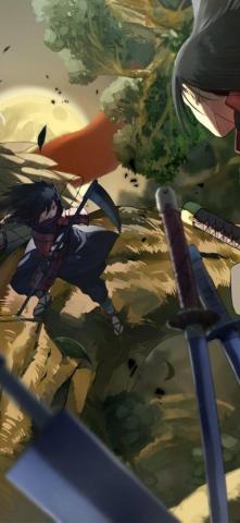 Naruto Kyuubi Uchiha Madara Senju Hashirama Vs