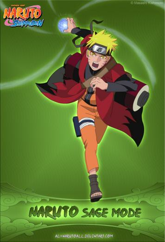 Naruto Sage Mode By Alxnarutoall