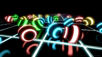 3d Abstract Colorful Balls Wallpaper HD 4k Image