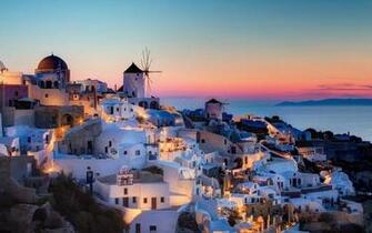 Santorini Wallpaper Image