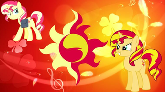 Sunset Shimmer Wallpaper By Louisaponyartist