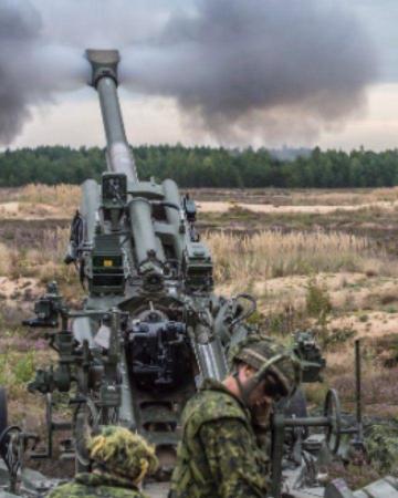 M777 Howitzer Canada Canadian Canadianarmedforces Artillery
