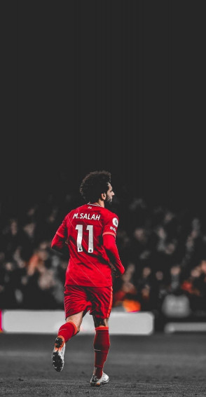 Football Wallpaper In Salah Liverpool Soccer