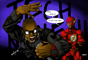 Tech N9ne And The Flash By Kev19180