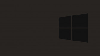 Captivating Black Windows Background Wallpaper