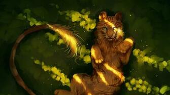 Wallpaper Lion Predator Art Lies Full HD