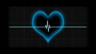 Blue Heart Wallpaper HD