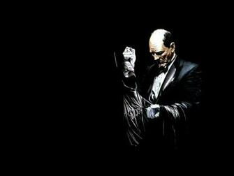 Dc Comics Alex Ross Alfred Pennyworth Batman Wallpaper