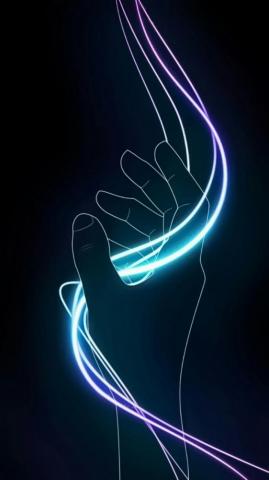 Neon iPhone Wallpaper Image